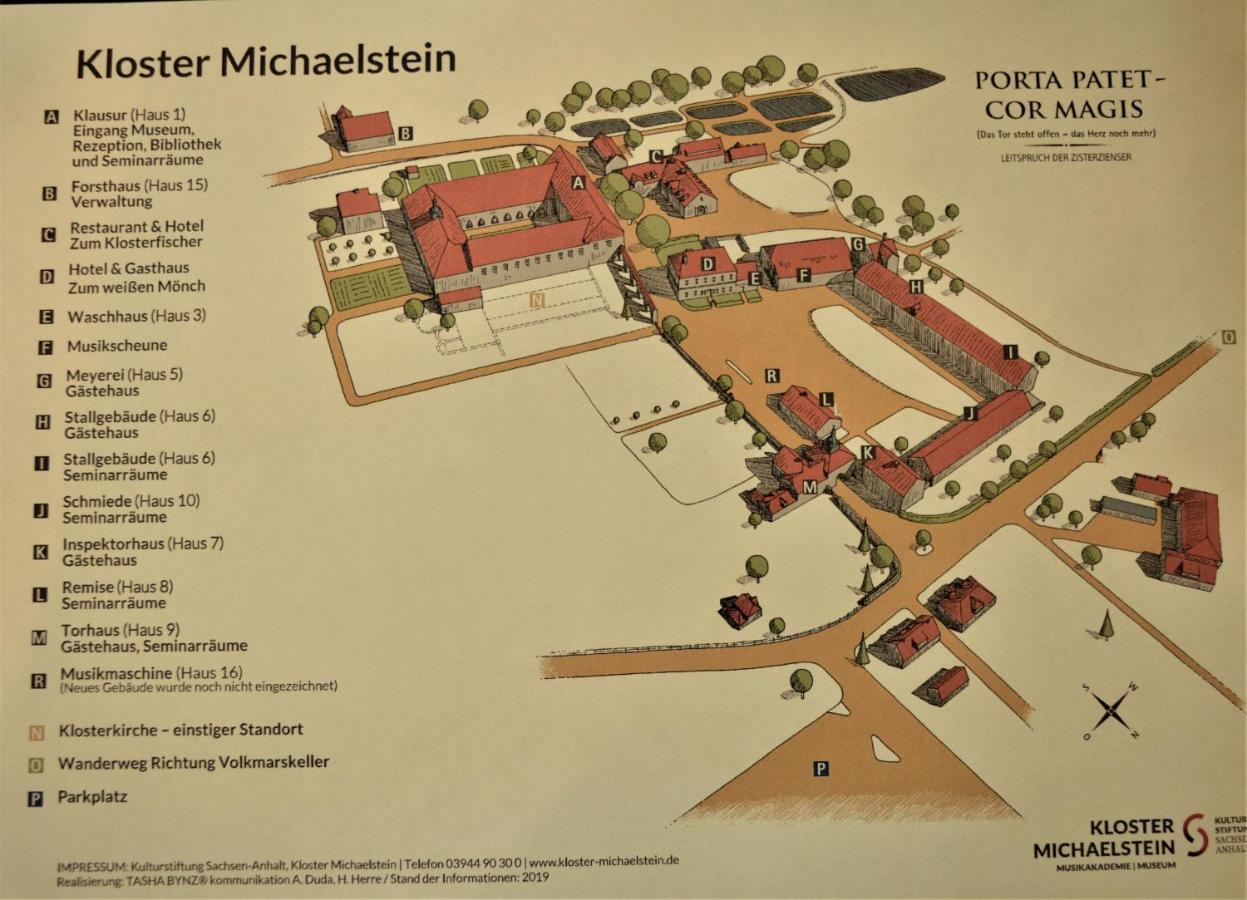 Hotel Gasthaus Weisser Moench Blankenburg  Exteriér fotografie